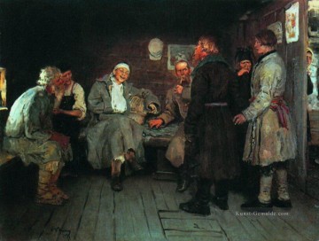  Repin Malerei - Rückkehr aus dem Krieg 1877 Ilya Repin